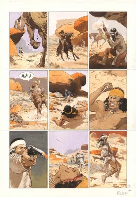 Christian Rossi | Planche originale n° 19 - Comanche Trail | Daniel Maghen