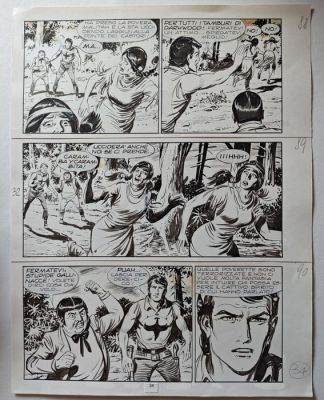 Ferri, Gallieno Original page - Zagor - #138 L’Orennda Magia | Catawiki