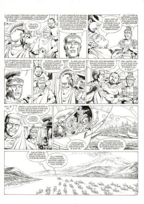 Mitton, Jean-Yves - 1 Original page - Ben Hur T2 - Quintus Arrius - 2009 | Catawiki