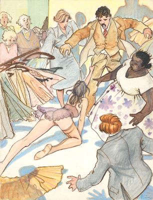 Milo Manara - Illustration originale