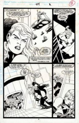 Wyman, M. C. - CAPTAIN AMERICA #414 Interior Page | ComicConnect