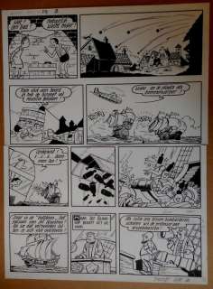 Studio Vandersteen | Originele pagina  - Suske en Wiske  - Het eiland Amoras  - (1967) | Catawiki