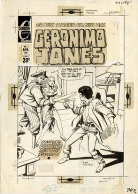 Delbo, Jose - GERONIMO JONES #5 Cover | ComicConnect