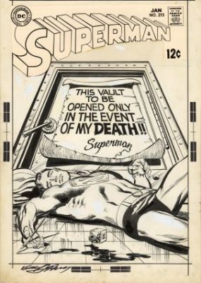 Adams, Neal - SUPERMAN (1939-86; 2006-11) #213 Cover