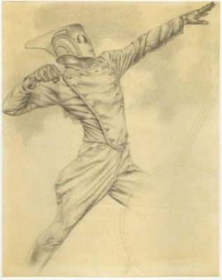 Stevens, Dave - ROCKETEER, THE Cover Prelim | ComicConnect