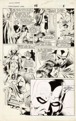 Plunkett, Sandy - MARVEL FANFARE (1982-92) #58 Interior Page | ComicConnect