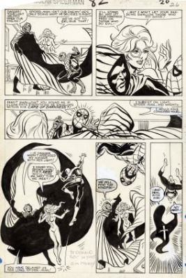 Milgrom, Al - SPECTACULAR SPIDER-MAN (1976-98) #82 Interior Page | ComicConnect