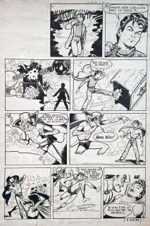 UDERZO Albert  - Capitaine Marvel Junior  - Planche 2 de ce récit publié en 1950 [...] | Vermot et Associés