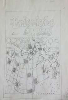 Mastantuono, Corrado | original drawing "L’enigmistica di Minni" | Catawiki