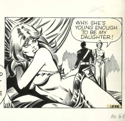 Enric Badia Romero | Axa: The Seeker / Original daily strip #1835 – Romero | Origin Of Comics