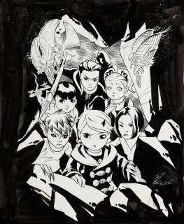 Naifeh (Ted) - Lot 528 - Courtney Crumrin, illustration à l‘encre de…