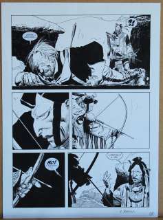 Enrique Breccia | Tavola per il Texone 31 ‘Capitan Jack’. Cm. 30,5 x 41,5. Anno di esecuzione 2016. Pag. 88. Firmata. | Art e Fumetto