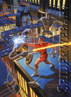 Greg Hildebrandt - Commissioned Art Magnus, Robot Fighter