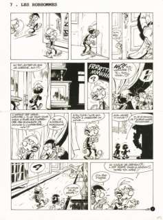 Seron. Planche originale Petits hommes | BDEnchères