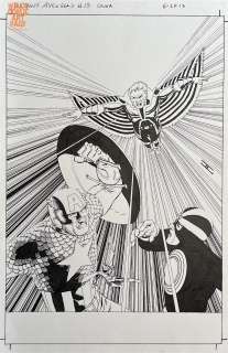 John Cassaday - Uncanny Avengers #13 Cover (Marvel, 2013)