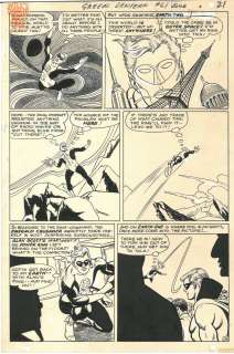 Gil Kane Sid Greene - Green Lantern #61 Pg 16 (Dc, 1968) Earth 2 Alan Scott
