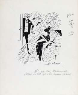 Badert | Ah! c’est vrai..., illustration à l’encre de… | AZ auction