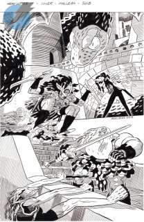 Andrew Maclean - Head Lopper Issue 11 Page Cover