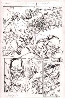 John Stinsman, Lary Stucker - Chapel #1 P.14 - Exchanging Punches - Signed - 1997