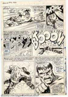 Marie Severin and Frank Giacoia - Original Art for Tales to Astonish #92, page 9 (Marvel, 1967). BTOOOM! The Hulk - | Heritage