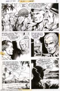 Russ Heath - Original Art for Our Army at War, 2 pages (DC, 1975). This lot includes: #256, page 5 (a rare quiet - | Heritage