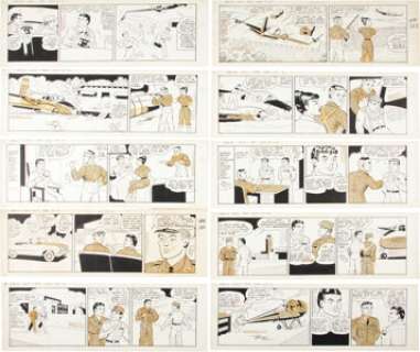 Zack Mosley Smilin’ Jack Daily Comic Strip Original Art Group (News Syndicate Co. Inc., 1961). Smilin’ Jack and - | Heritage