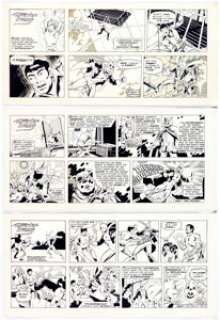 Mike Machlan Thunderbunny Unpublished Sunday and Daily Comic Strip Original Art Group of 27 (c. 1980s). The - | Heritage