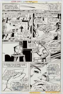 Curt Swan and Tex Blaisdell Action Comics #473 Story Page 4 Supergirl Original Art (DC, 1977). There is a lot - | Heritage