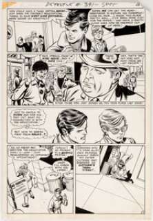 Gil Kane and Murphy Anderson Detective Comics #391 Page 2 Original Art (DC, 1969). Dick Grayson does some -