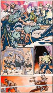 Cam Kennedy Light and Darkness War #4 Story Page 1 Original Art (Marvel, 1988). The first page of the last - | Heritage