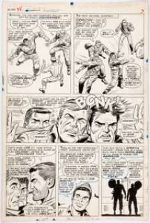 Dick Ayers and John Tartaglione Sgt. Fury #38 Story Page 3 Original Art (Marvel, 1967). Nisei soldier Jim - | Heritage