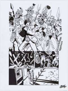 Simon Gane and Cameron Stewart Vinyl  Underground #3 Story Page 18 Original Art (DC/Vertigo,  ...