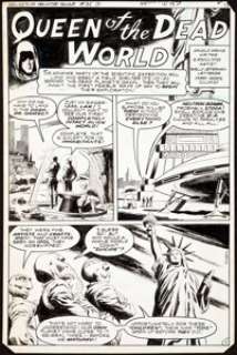 Al McWilliams - Secrets of Haunted House #35 "Queen of the Dead World" Complete 7-Page Story  - | Heritage