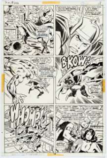 John Buscema and Vince Colletta Thor #206 Story Page 13 Original Art (Marvel, 1972). Thor is in a warrior’s - | Heritage