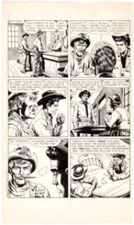 Russ Heath Four Color #1215 "Tales of Wells Fargo" Story Page 11 Original Art (Dell, 1961). This page - | Heritage