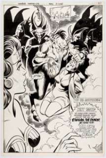 José Delbo and Dave Hunt Wonder Woman #279 Splash Page 17 Original Art (Dc, 1981).... | Heritage