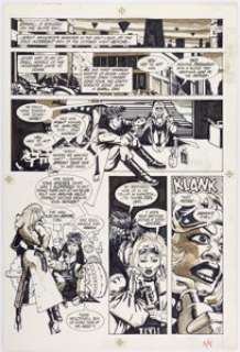 Howard Chaykin American Flagg! #3 Story Page 9 Original Art (First, 1983).... | Heritage