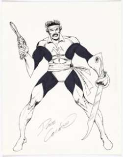 Dave Cockrum - Corsair of the StarJammers Illustration Original Art (c. 1990s)....