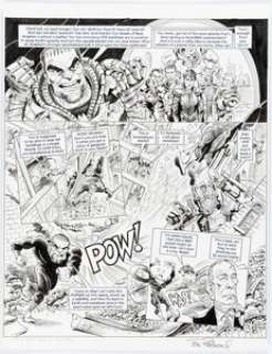 Tom Richmond MAD Magazine #524 Story Page 6 Superman Original Art (EC, 2013).... | Heritage