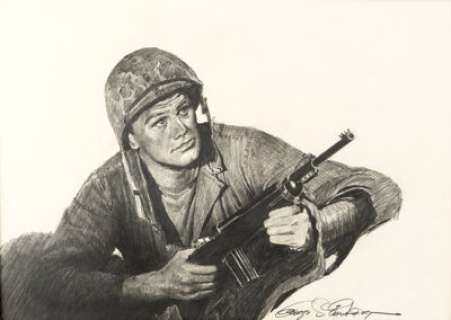 George S. Eisenberg G.I. Joe Illustration Original Art (undated)....