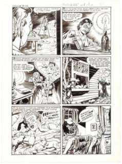 Vic Donahue Chamber of Chills Magazine #24 (#4) Story Page 2 Original Art (Harvey, 1951)....