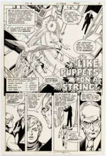 George Pérez and Romeo Tanghal The New Teen Titans #9 Page 2 Original Art (DC, 1981).... | Heritage