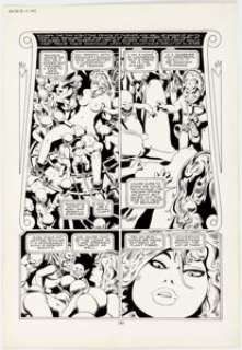Frank Thorne | 1994 "Ghita of Alizarr" Story Page Original Art (Warren, 1982). | Heritage