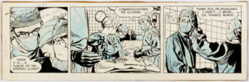 Ken Bald Dr. Kildare Daily Comic Strip Original Art dated 12-4 (King Features Syndicate, 1962).... | Heritage