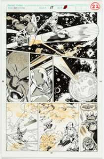 Mark Bagley and Larry Mahlstedt New Warriors #17 Page 22 Original Art (Marvel, 1991).... | Heritage