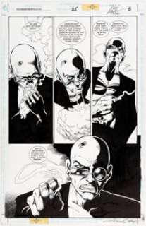 Darick Robertson and Rodney Ramos Transmetropolitan #25 Story Page 6 Original Art (DC, 1999).... | Heritage