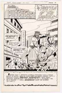 Bill Vigoda Archie as Pureheart the Powerful #4 Two Stories Original Art, Production Ad, and Letters Page Group of... (Total: 22 Original Art) | Heritage