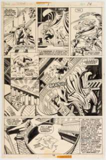 Paul Gulacy and Vince Colletta Giant-Size Master of Kung Fu #3 Story Page 14 Original Art (Marvel Comics, 1975).... | Heritage