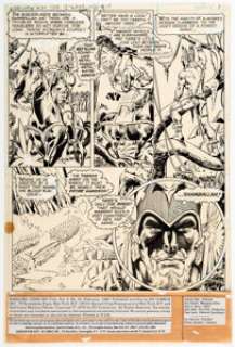 Mike Grell Warlord #30 Page 1 Original Art (DC, 1980).... | Heritage