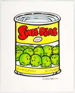  - Tom Armstrong - Swee‘Pea Speciality Illustration Original Art (2019)....